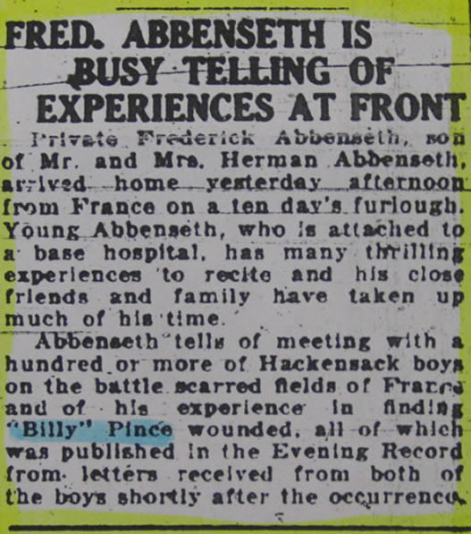 Evening Record October 23, 1918